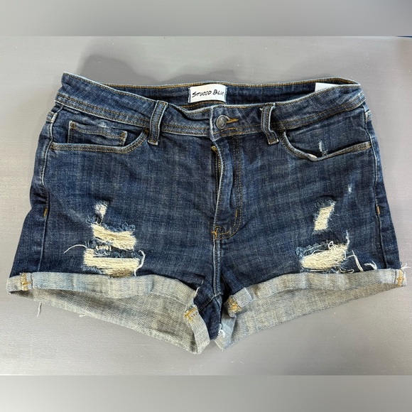 Pants - Distressed Shorts size 28- studio blue